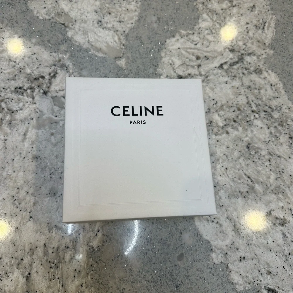 Celine SMALL 18MM WESTERN BELT IN TAURILLON LEATHER Size 70